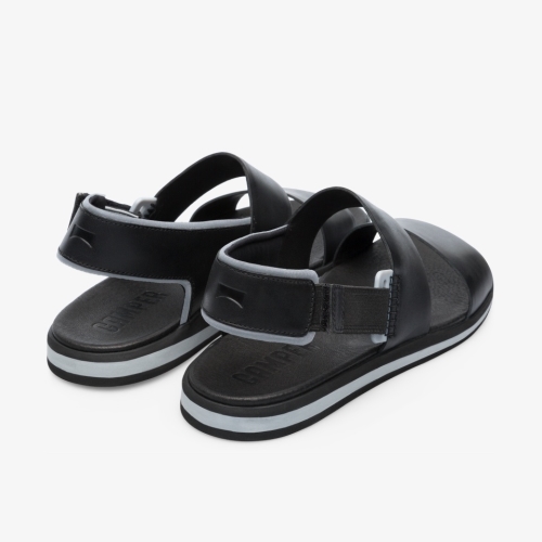 Camper Spray Mens Sandals US-15921 Black / Light Grey Discount